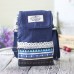 Women Denim Three Interlayers Flower Printing Mini Shoulder Bags Lace Crossbody Bags 6 0  Phone Bag